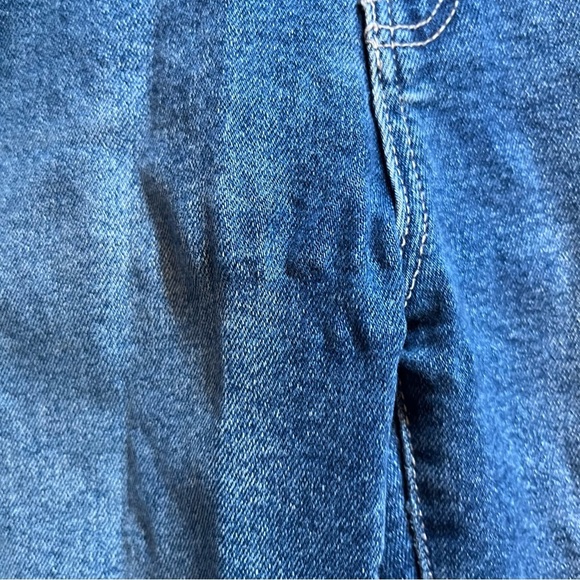 Rollas West Coast Super Skinny High Rise Jeans Stretch Blue Denim Medium Wash 28 - Picture 9 of 10